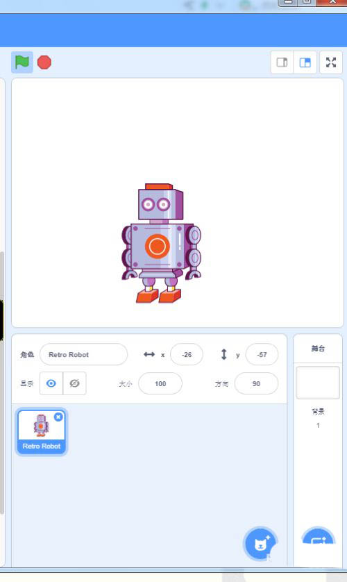 scratch3怎么制作机器人跟随鼠标移动效果? scratch鼠标跟随技巧