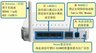 dlink路由器硬件安装与上网设置教程(图文)