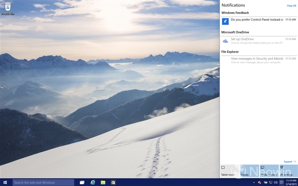 win10 Build 10036最新泄露版海量图赏: 强化半透明效果