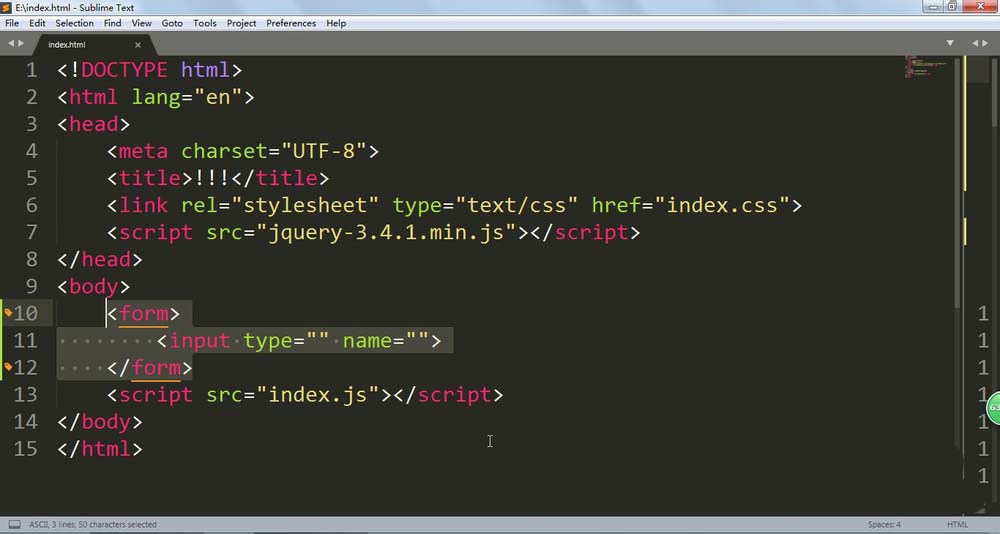 sublime text 3怎么制作账户密码信息模块?