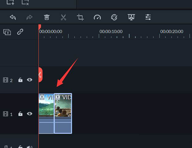 万兴喵影filmora多个画面怎么自然拼接? 万兴喵影转场效果的使用方法