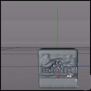 C4D怎么制作拓印效果的LOGO标志?