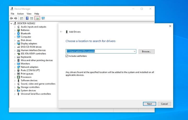 Win10 Build 21343预览版新功能：可以快速手动安装驱动，提供新视图
