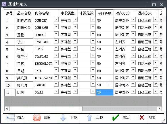 CAD个性化操作快速自定义CAD标题栏方法图解