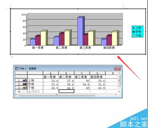 Word2003如何对插入图表进行修改和编辑?