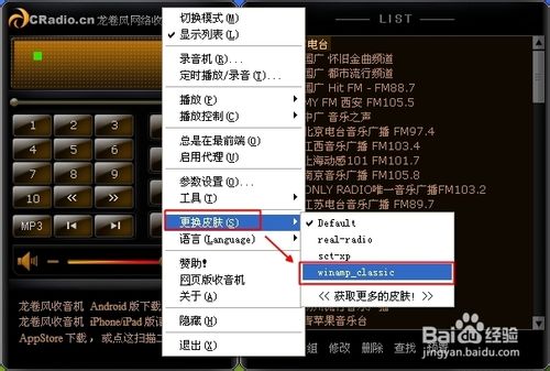 如何更换龙卷风收音机皮肤 龙卷风收音机皮肤下载安装教程