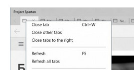 win10预览版 Spartan浏览器最新截图曝光