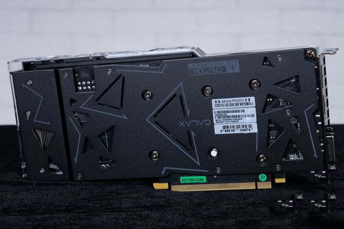 影驰RTX 2070星曜显卡性能如何 影驰RTX 2070星曜显卡拆解+图文评测