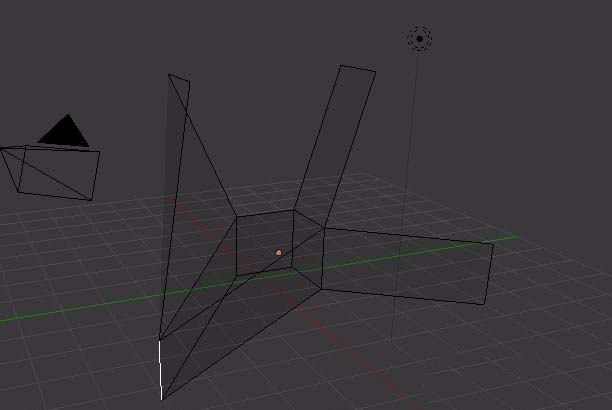 Blender建模怎么扩展延伸物体的面与边?