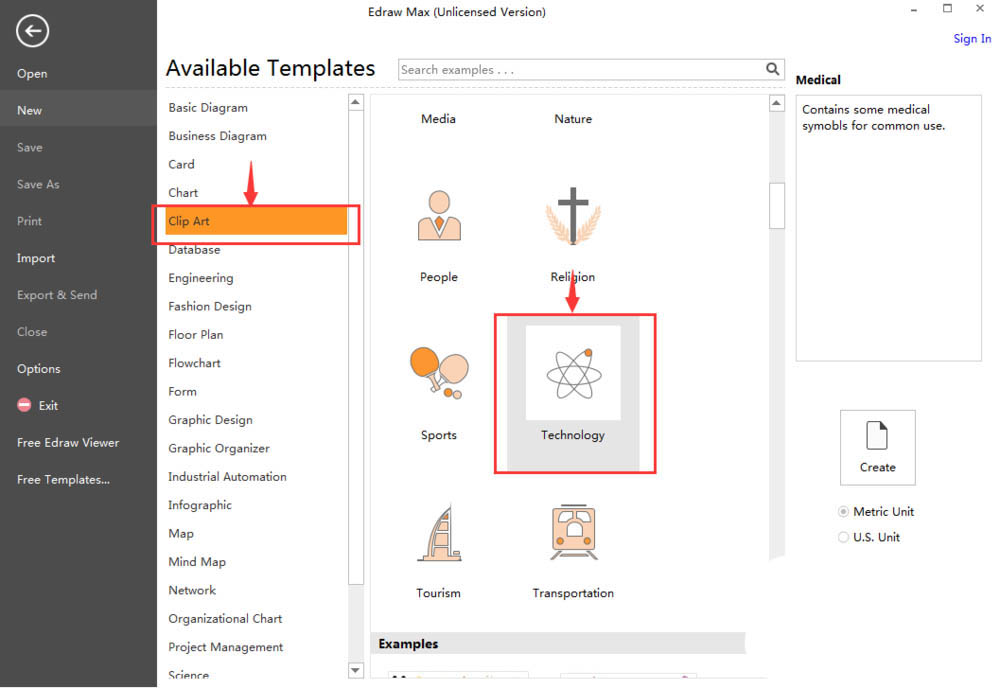 Edraw Max亿图图示怎么画MP3播放器?