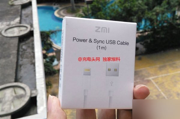 小米lightning苹果数据线曝光 通过MFi认证仅售39元