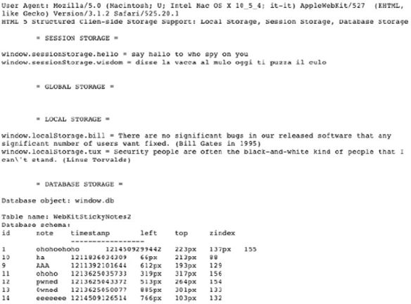HTML5安全风险之Web Storage攻击详解