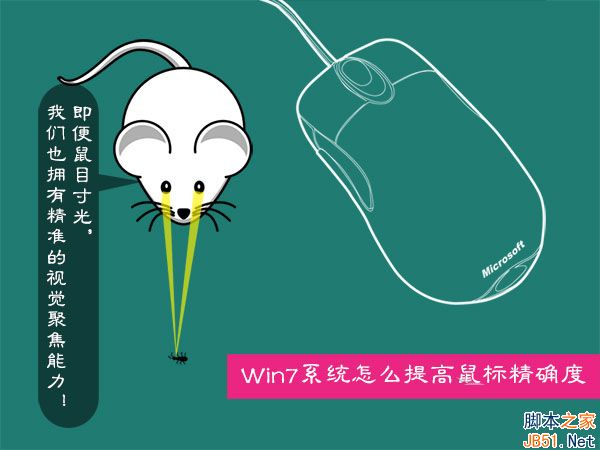 Win7系统怎么提高鼠标精确度？Win7提高鼠标精确度的方法