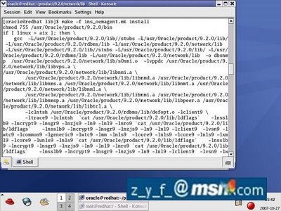 Linux oracle 9i图文安装教程六 完结篇