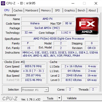 AMD FX-8300处理器首上8GHz:创造新的超频纪录