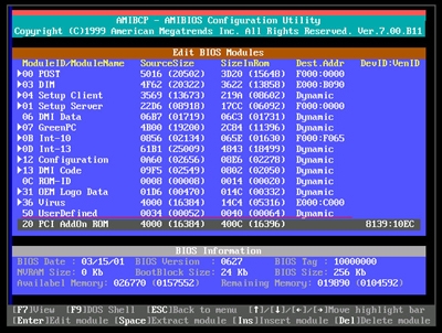 如何把网卡启动芯片程序写入主板BIOS