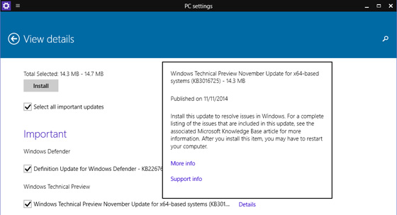 Win10最新技术预览版9879更新汇总