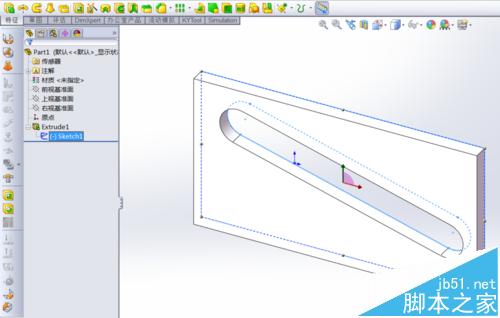 solidworks2013怎么重复利用草图进行特征操作?