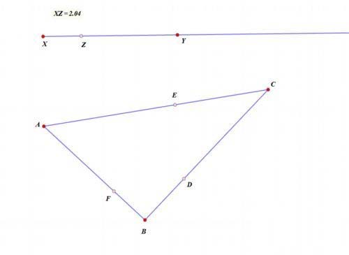 网络画板怎么制作出轨迹曲线的交点?