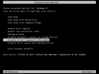 一套解决win8驱动强制签名的方法集合配图