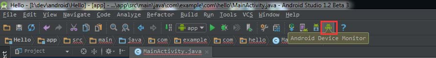 AndroidStudio打开DDMS的两种方法