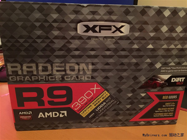 AMD R9 390X实卡/性能首曝 跑分10449分