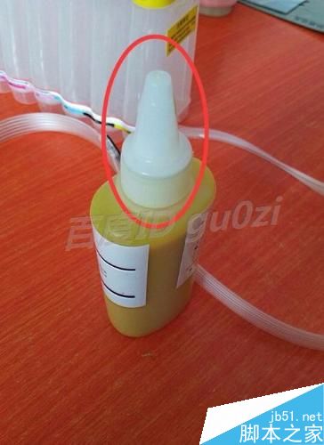 空的连续供墨系统添加墨水墨盒及抽出空气的操作方法
