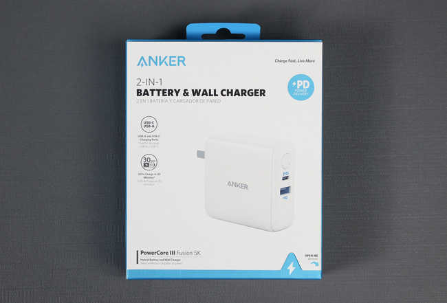 充电器与充电宝相结合 AnkerPowerCoreFusion5000PD评测