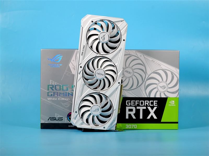 ROG STRIX GeForce RTX3070 WHITE白色限量版显卡详细评测