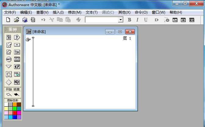 AW圆形怎么填充竖条图案? Authorware粉色窄竖线纹理的填充方法