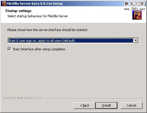 FileZilla FTP Server图文安装设置教程