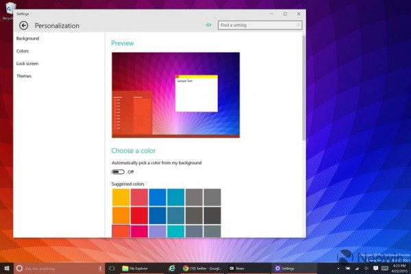 Win10最新预览版10061总结篇