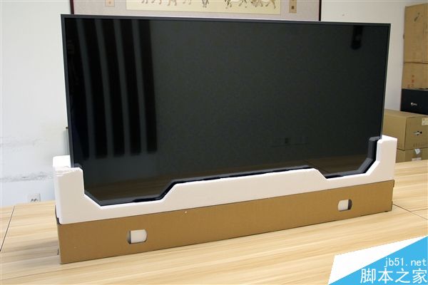 55英寸小米电视3S开箱图赏:9.9mm超薄