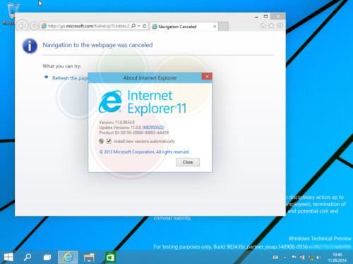 Windows9界面预览图欣赏 Windows9预计10月初发布