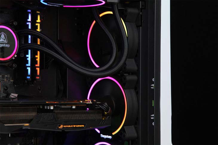 享受RGB灯效带来的澎湃激情 鑫谷套件酷炫光污染装机详细图文评测