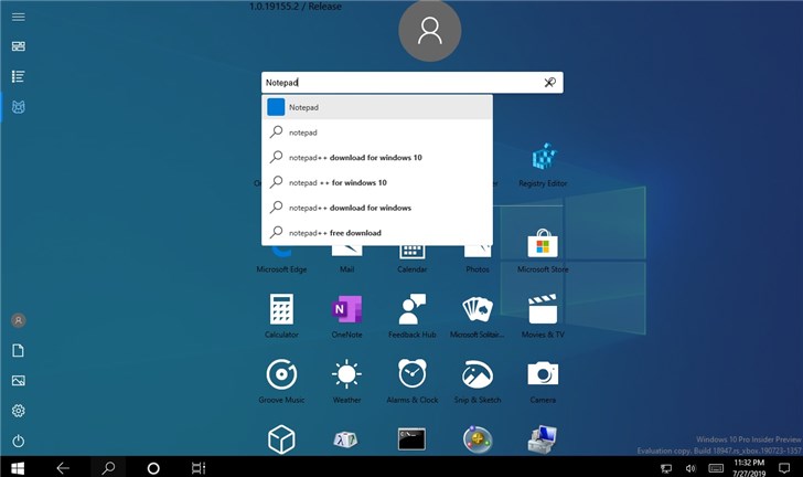 Win10 20H1预览版18947全新开始菜单有哪些变化?