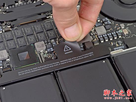 苹果新发布本本MacBook Pro Retina版本拆机详细过程（大量组图）