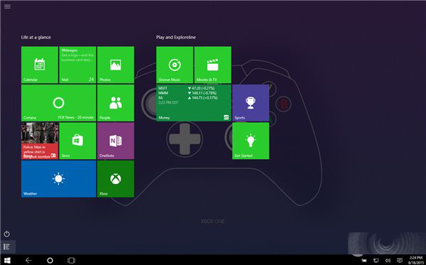 Win10预览版10525安装运行  标题栏更加美丽