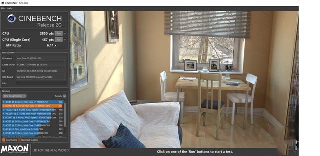 雷神911Pro二代首秀 i7-10750H跑分详细介绍