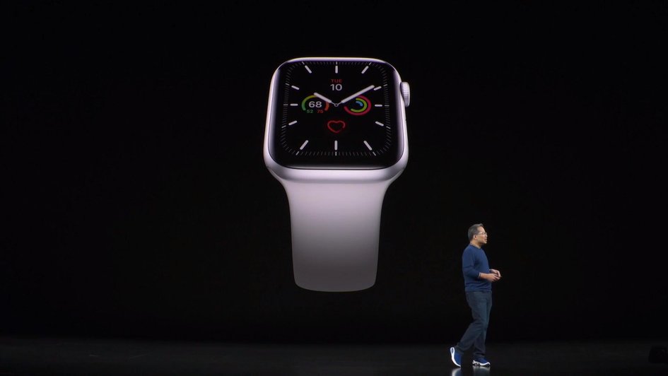 Apple Watch 5发布:支持18小时续航 9月20号全球同步发售