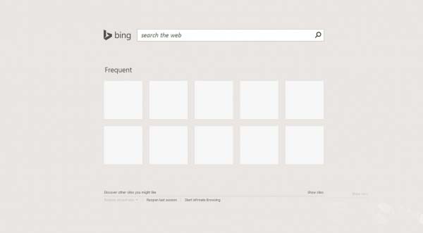 Windows 8.1和IE11更新：导航页已加入搜索框