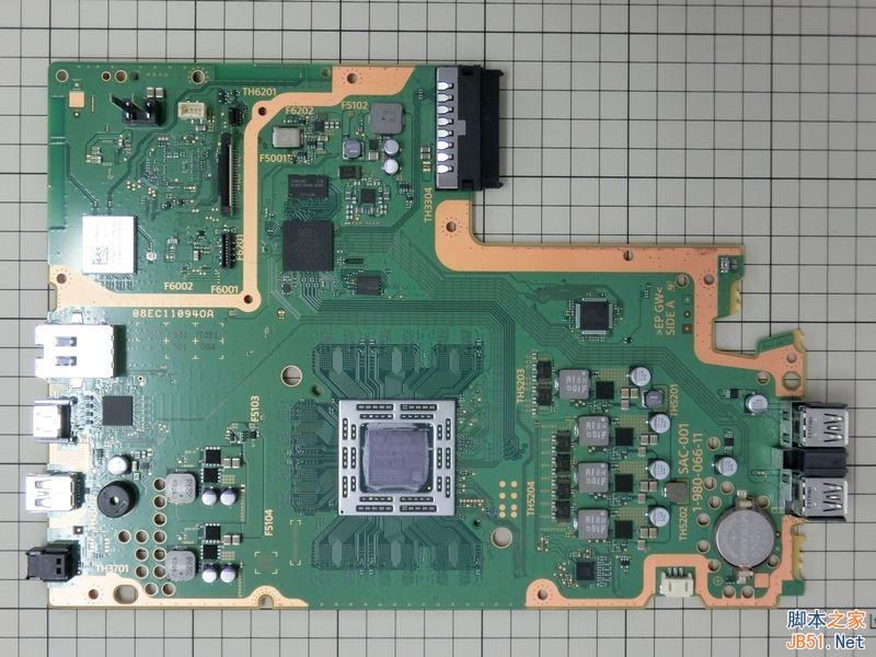 CUH-1200版本PS4游戏机完全拆解图赏：偷工减料or工艺升级?