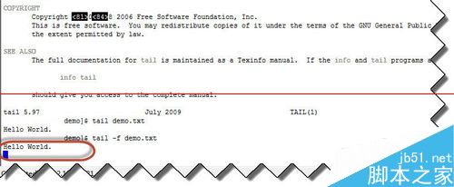 linux 系统怎么用命令行动态显示文件内容？