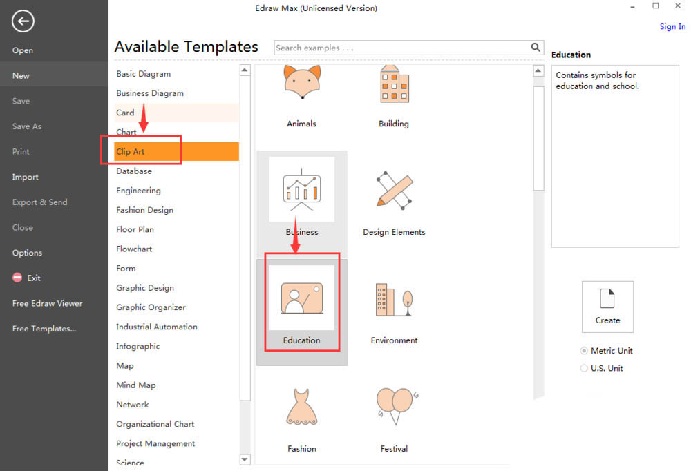 Edraw Max亿图图示怎么画女教师人物形象?