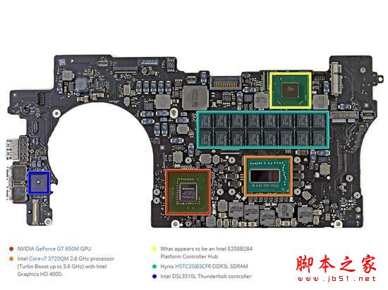 苹果新发布本本MacBook Pro Retina版本拆机详细过程（大量组图）