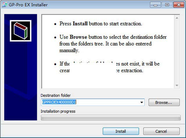 GP Pro EX v4.0软件安装+汉化详细图文教程