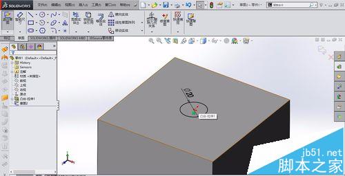 solidworks怎么画骰子模型?