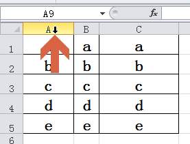 excel2010怎么同时调整多列的列宽让各列宽度相等?
