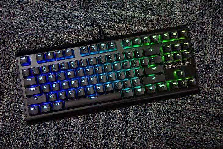 小巧精致 炫酷优良 赛睿M750 TKL 机械键盘详细图文评测