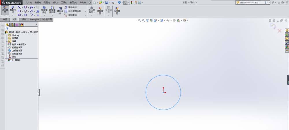 SolidWorks怎么创建三维圆球?